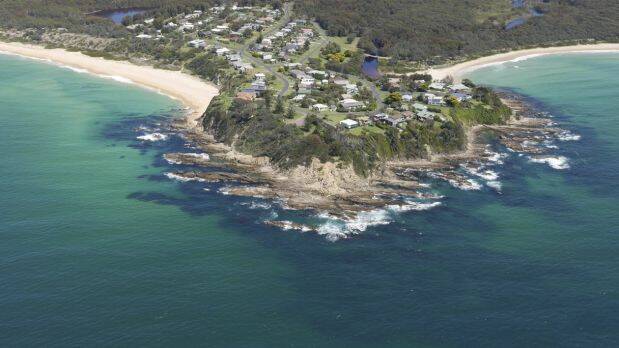 Potato Point north of Narooma is set to get improved wastewater infrastructure. Photo SMH 