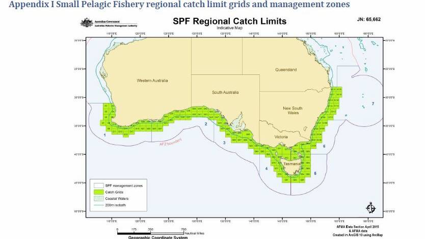 Where the Geelong Star can fish. Supplied by SPFIA
