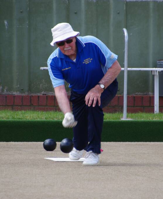 BOWLS CHAMP: Peter Williams had a narrow win over Neil Brotherton in the final of the minor singles bowls championship on Saturday.