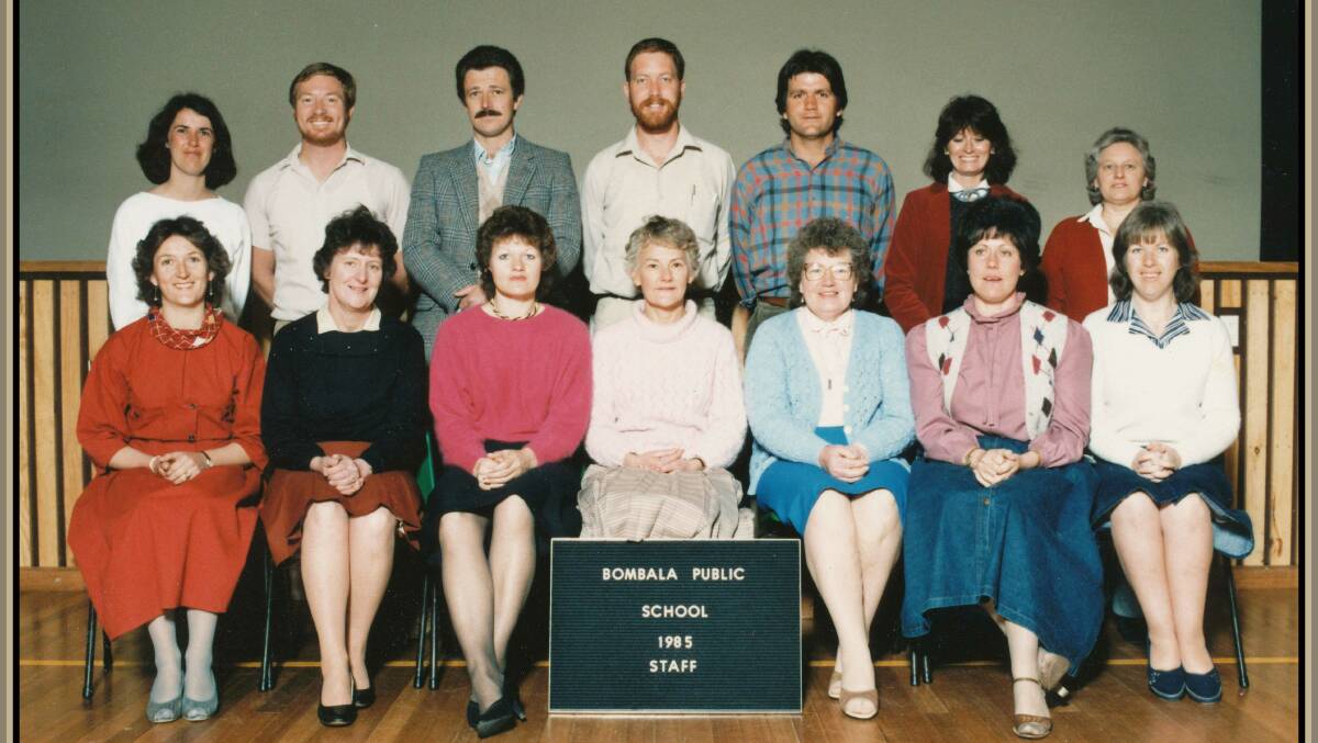 GOLDEN OLDIE: This week's Golden Oldie is of Bombala Public School staff taken back in 1985. Does anyone remember any of the staff back then? If you do the Bombala Times would love to hear from you.