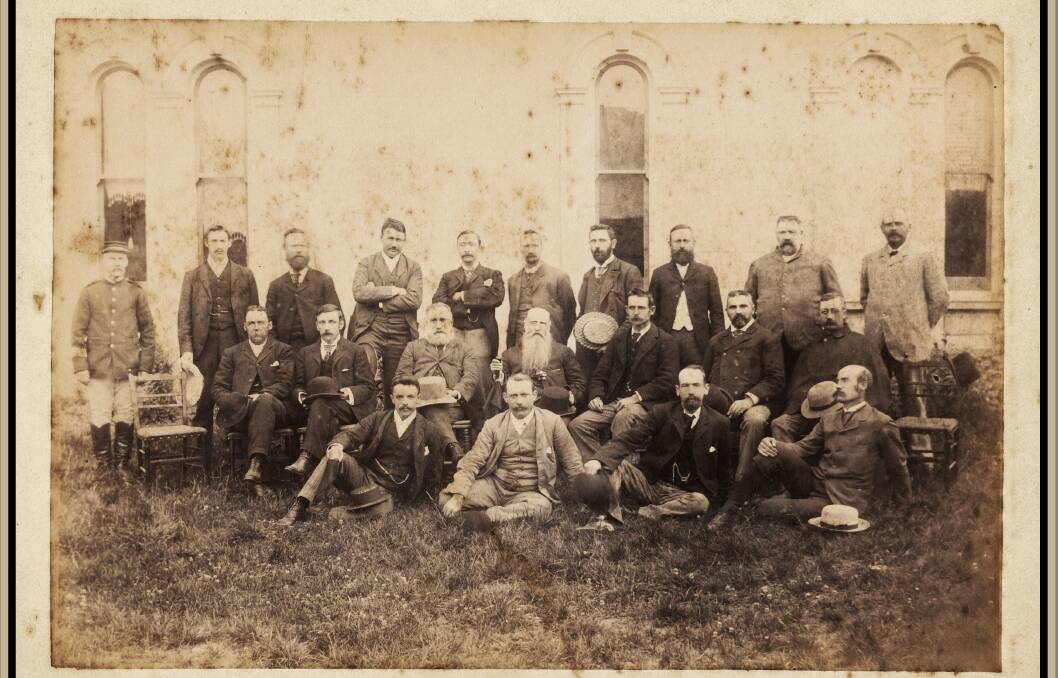 GOLDEN OLDIE: The gentlemen of Bombala taken in the 1890s.  You may be related. If you are, we'd love to hear from you.