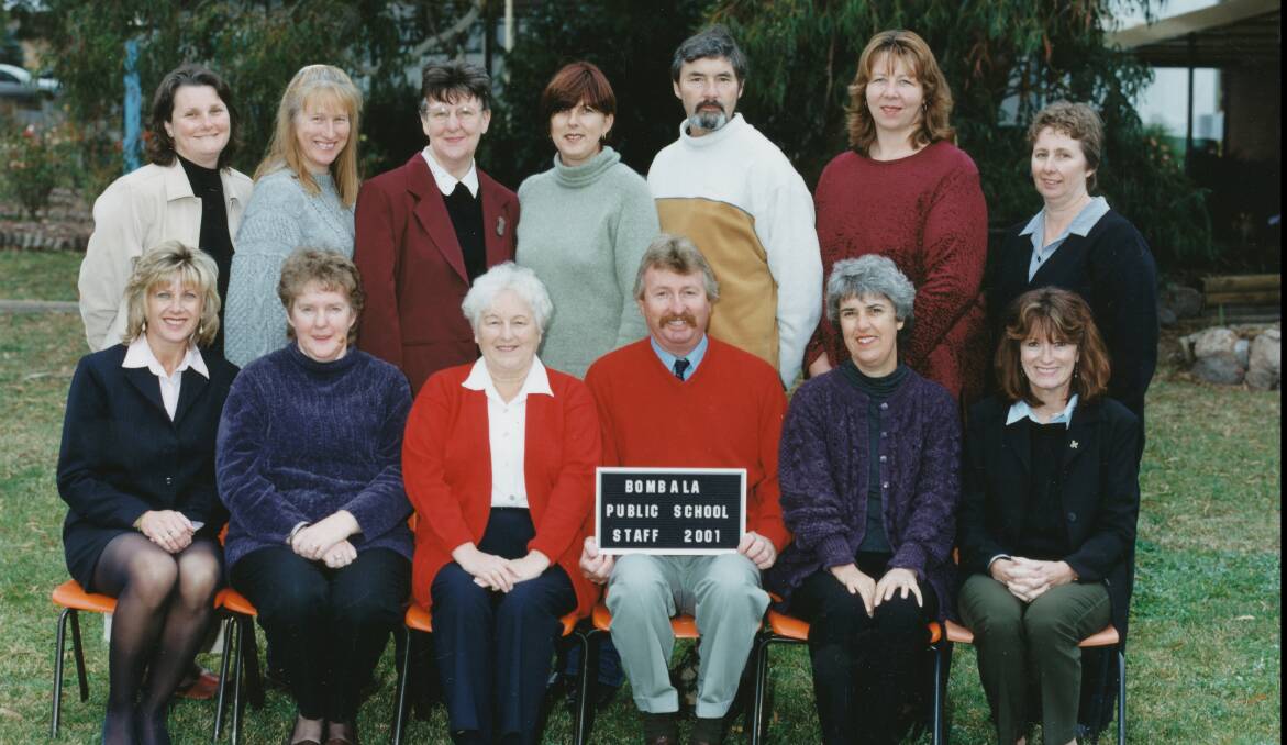 GOLDEN YOUNGY: This week's Golden Oldie is of Bombala Public School staff taken in 2001. It was only taken 16 years ago so there must be people around that remember these people.  Do you?  We would love to hear from you.