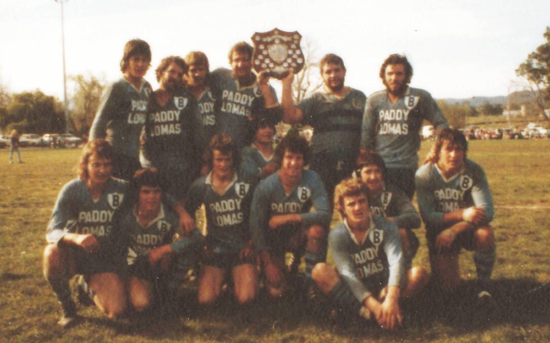 GOLDEN OLDIE: The 1979 Bombala Reserve Grade Rugby League Football team who were grand final winners.  Do you recognise anyone? If you do we would love to hear from you.