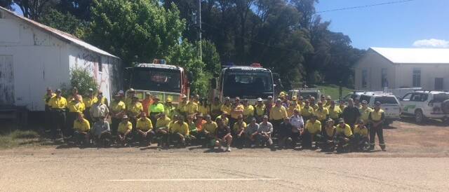 FIRE FIGHTING: More than 20 firefighters took part in the fire preparation training course held in Bombala this week.