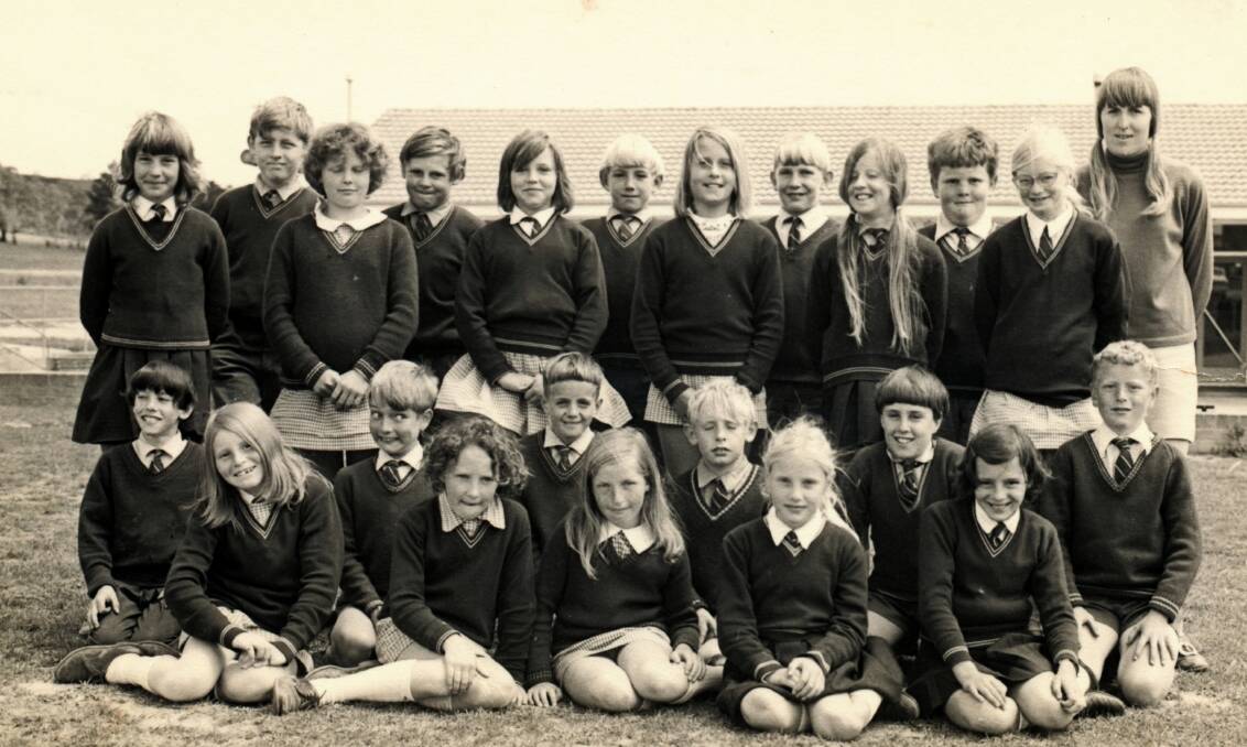 GOLDEN OLDIE: This week's Golden Oldie photo from years gone by was taken during the 1970's of Bombala Public School students along with their teacher.  Does anyone recognise anybody in the photo? 