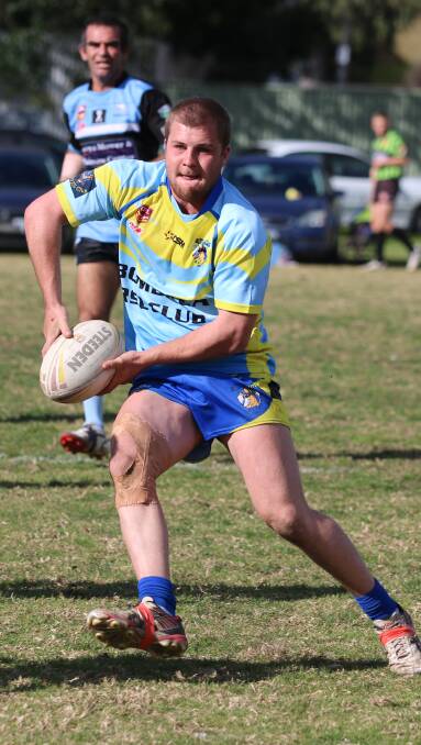 BLUE HEELER: Jackson Standen was lethal out on the left hand side and on numerous occasions he was able to split the defensive line gaining great metres for the team.