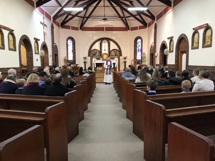 The special service for the Sacrament of Reconciliation was held at St Mary’s Parish Church on Saturday.