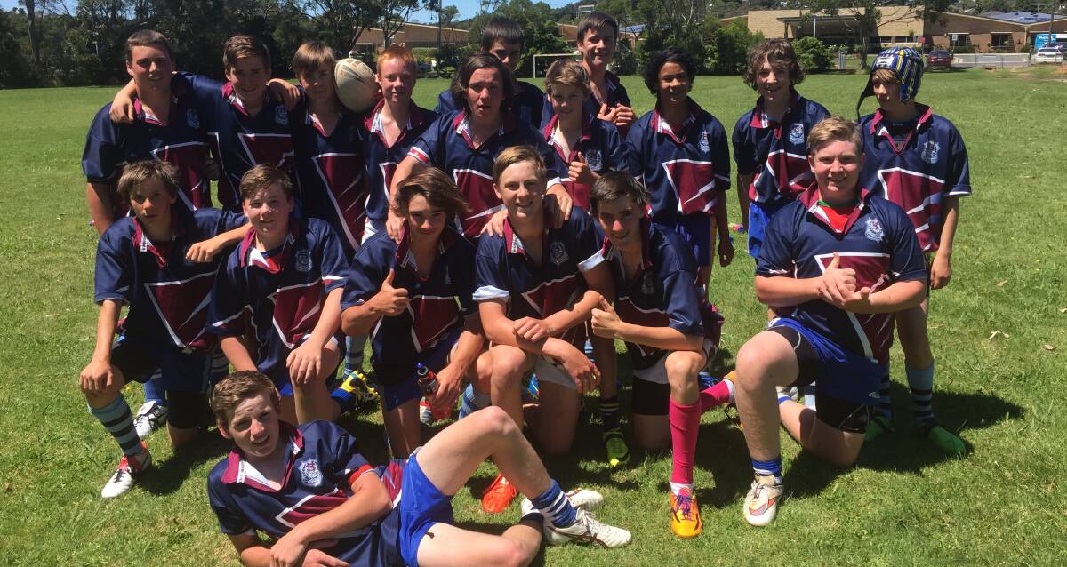 BOMBALA HIGH: Bombala High School rugby league team travelled to Eden for a friendly game of football last week where they soundly defeated Eden High 36-8.