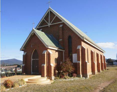 St Joseph’s Catholic Church Delegate, 2015. Churches of similar design were also constructed at Berridale and Numeralla.