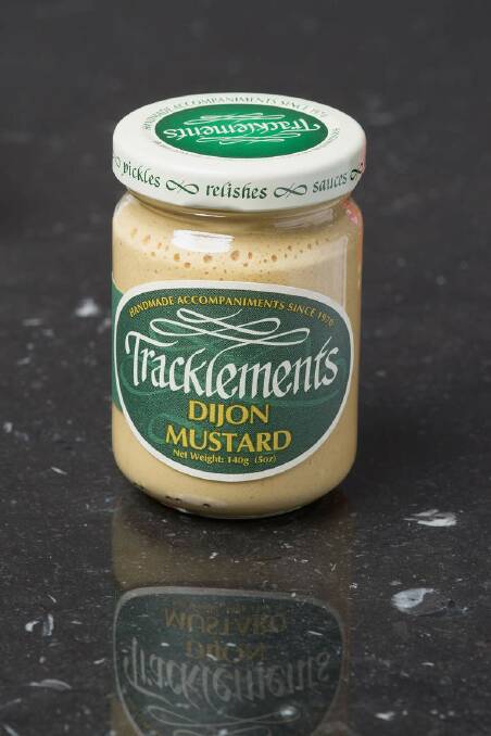 Tracklements Dijon mustard is a staple for the chef. Photo: Cole Bennetts