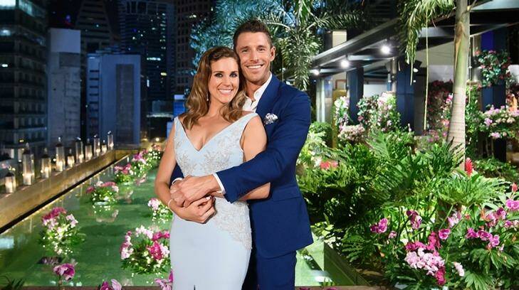 Georgia Love and Lee Elliott, the happy couple in the final installment of The Bachelorette 2016. Photo: Supplied