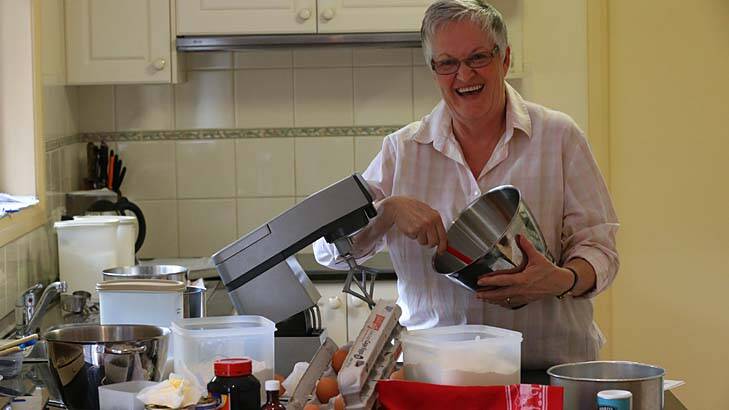 Third generation baker: Barbara Goldman at home in Normanhurst. Photo: Peter Rae