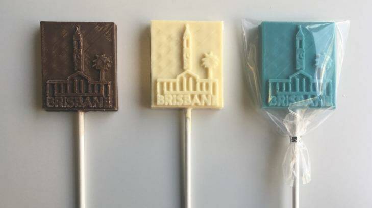 Social Pops has used 3D printing technology to make custom chocolates. Photo: Supplied