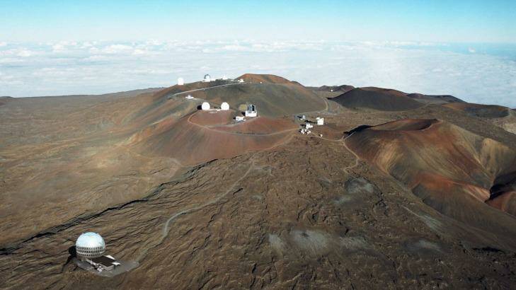 Where the new instrument will sit, alongside other powerful telescopes atop Hawaii's Mauna Kea mountain. Photo: Thirty Metre Telescope