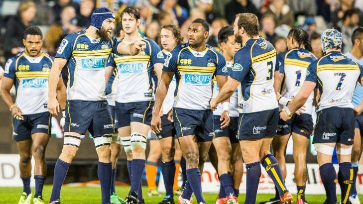 The ACT Brumbies have had six matches in 2015 come down to less than a try - with only one win. Photo: Matt Bedford