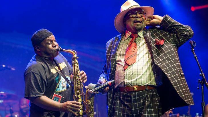 George Clinton and Parliament Funkadelic at the 2015 Bluesfest. Photo: Edwina Pickles