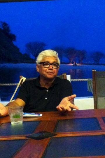 In progress: Novelist Amitav Ghosh is working on a non-fiction book on the drug trade. Photo: Paul Sheehan