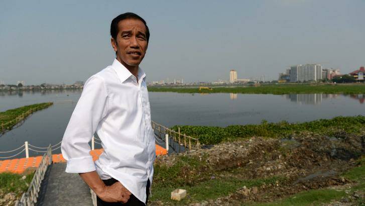 President-elect Joko Widodo in Jakarta this week. Photo: Bloomberg/Dimas Ardian