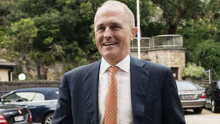 Malcolm Turnbull: He says the focus should be on Mike Baird. Photo: Christopher Pearce