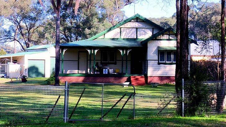 The house on a property in Berkshire Park in Sydney's west where a bull attacked its owner.   Photo: TNV News