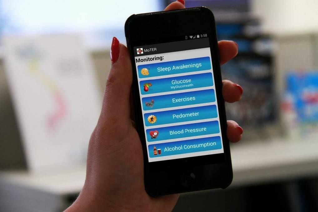 The CSIRO's new smartphone app significantly boosts heart attack patients' likelihood of completing rehab. Photo: Supplied