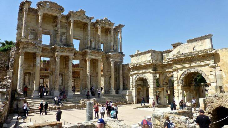 The Library of Celsus, Ephesus. Photo: Alison Stewart