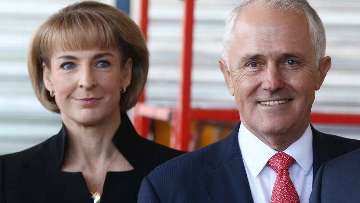 Michaelia Cash, one of Malcolm Turnbull's star ministers, is facing a push to have her dropped to fifth on the WA Senate ticket. Photo: Andrew Meares