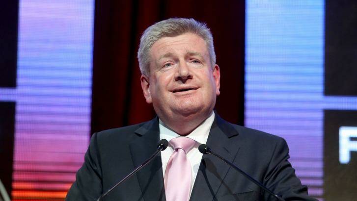 Communications Minister Mitch Fifield is keen to introduce a media reform package to Parliament. Photo: Wayne Taylor