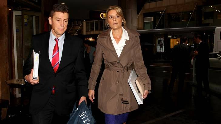 Witness Kristina Keneally, the former Premier of NSW, arrives at ICAC on Thursday. Photo: Edwina Pickles