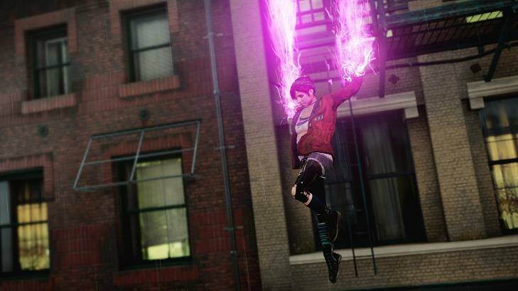 Fetch's neon powers are as fun and spectacular as ever.