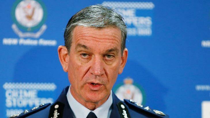 NSW Police Commissioner Andrew Scipione. Photo: Daniel Munoz