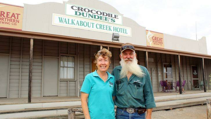 Walkabout Creek Hotel owners Debbie and Frank Wust. Photo: Andrea Crothers