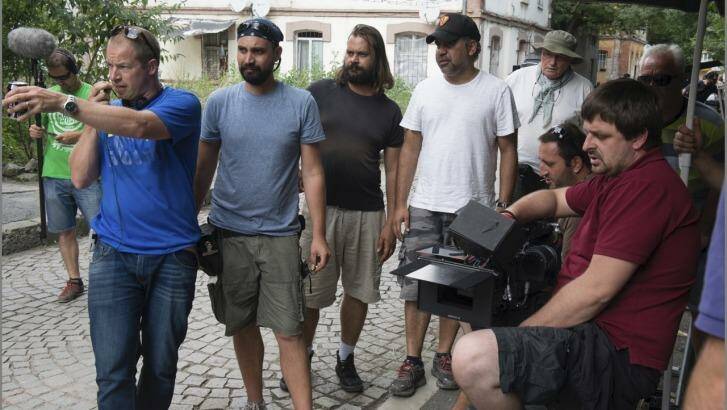 On set with the Bulgarian crew of Septembers of Shiraz ... director Wayne Blair (with black cap) and cinematographer Warwick Thornton (on his right).

-


stills Simon (154) (1).jpeg