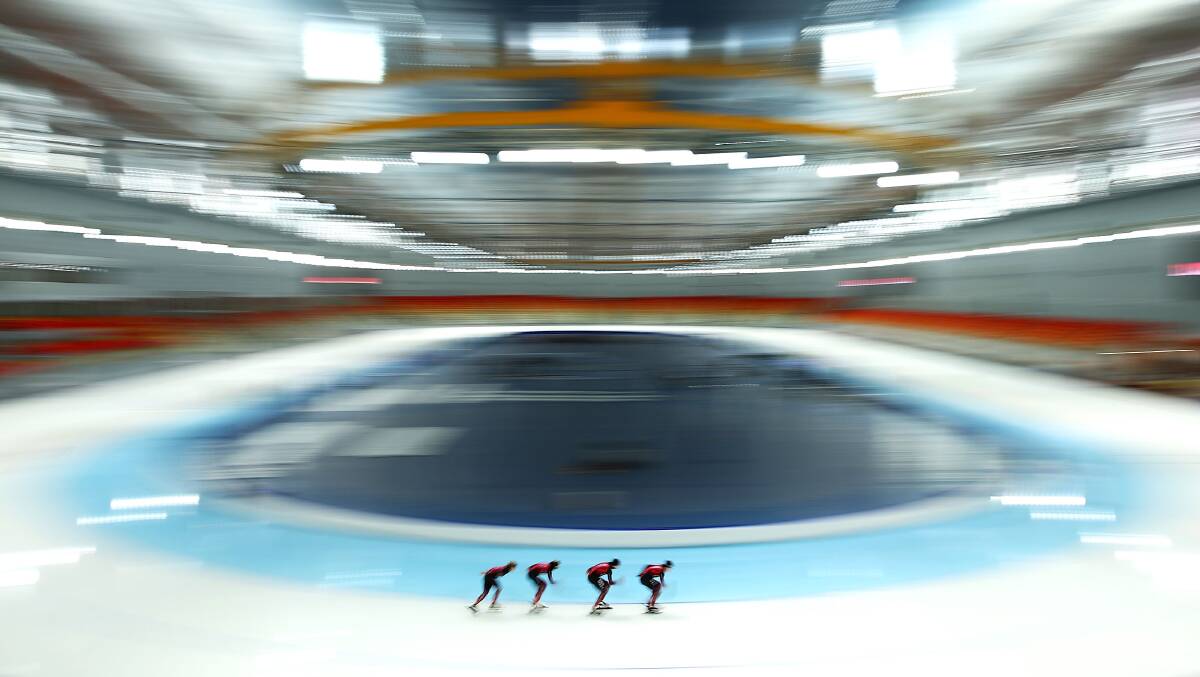 Sochi prepared for the 2014 Winter Olympics. Photo: GETTY IMAGES
