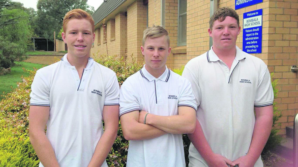 Tyler Jones, Daniel Douch and Ky Rodwell are three of the successful boys to be selected for zone rugby league.