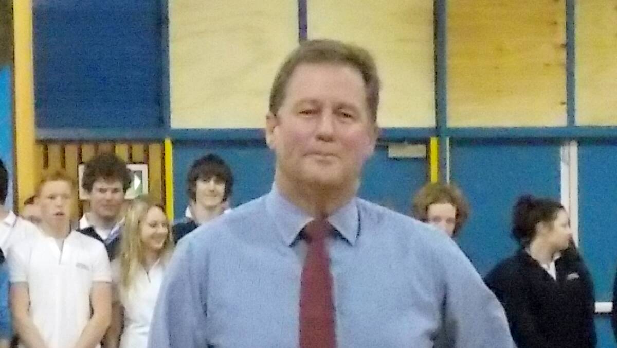 Father Philip Steel, who retired as principal in February.