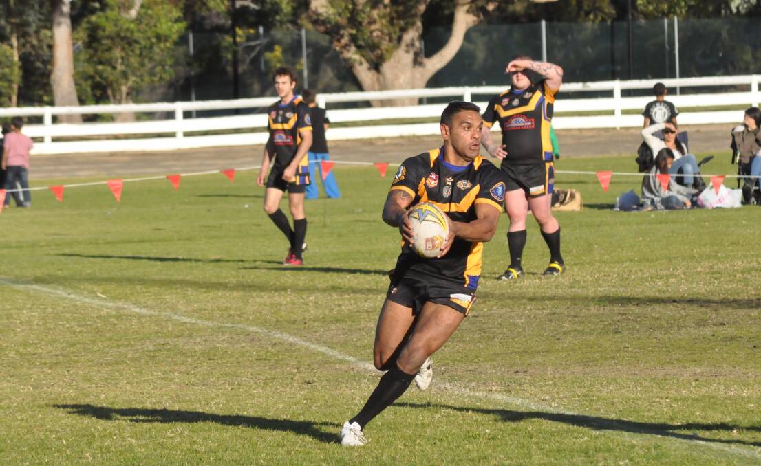 DO OR DIE: Veteran halfback Geoff Johnson will be one of the Nowra-Bomaderry Jets key players in their must-win clash with defending premiers Gerringong on Saturday. Photo: PATRICK FAHY  