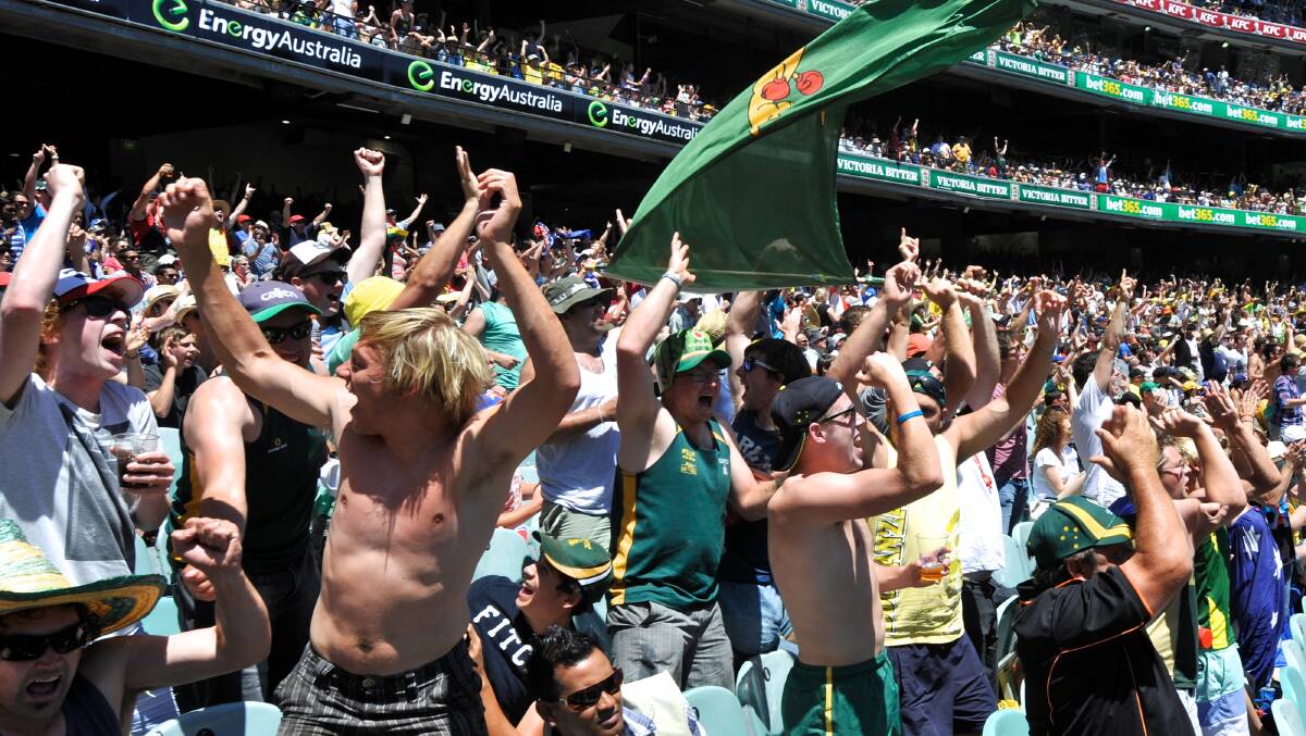 Bay 13 at the MCG is where the action is for those looking to get right into the action with ball-by-ball chants, sledging and lots of cheering.