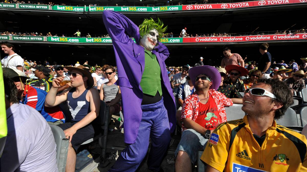 If the cricket is a bit dull at any stage, cast your eye crowd-ward for plenty of entertainment.