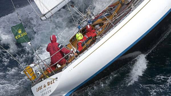 Love and War in last year's Sydney to Hobart.