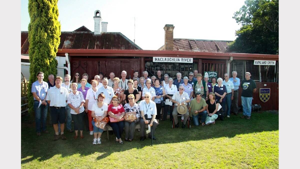 BEGA: The descendants of Bega Valley pioneering family Christopher and Elizabeth Sproats gather at a recent reunion.