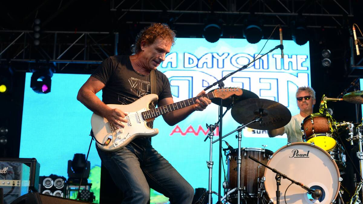 Ian Moss at A Day on the Green. Pic: Marina Neil