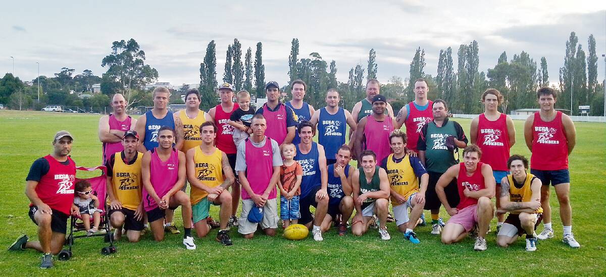 BEGA: The Bega Bombers AFL squad has split in to five groups to raise funds and awareness for different charities.   