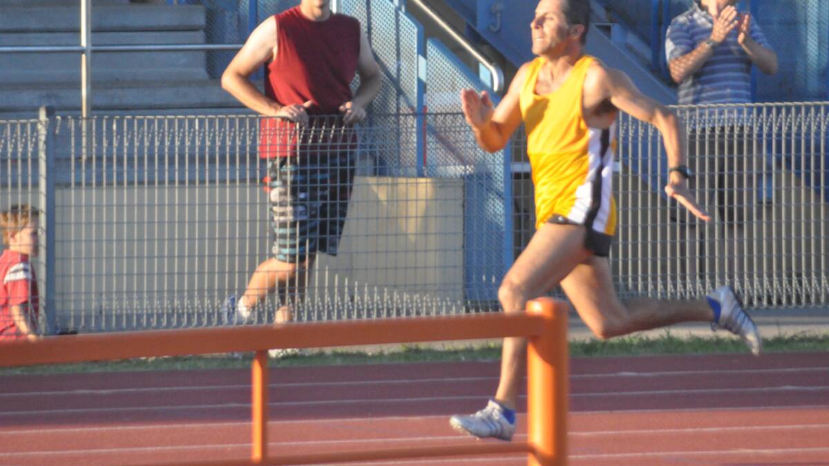 NOWRA: Consistent middle distance runner Leith Babian finds the Kerryn McCann Athletics Centre (Beaton Park) to his liking.