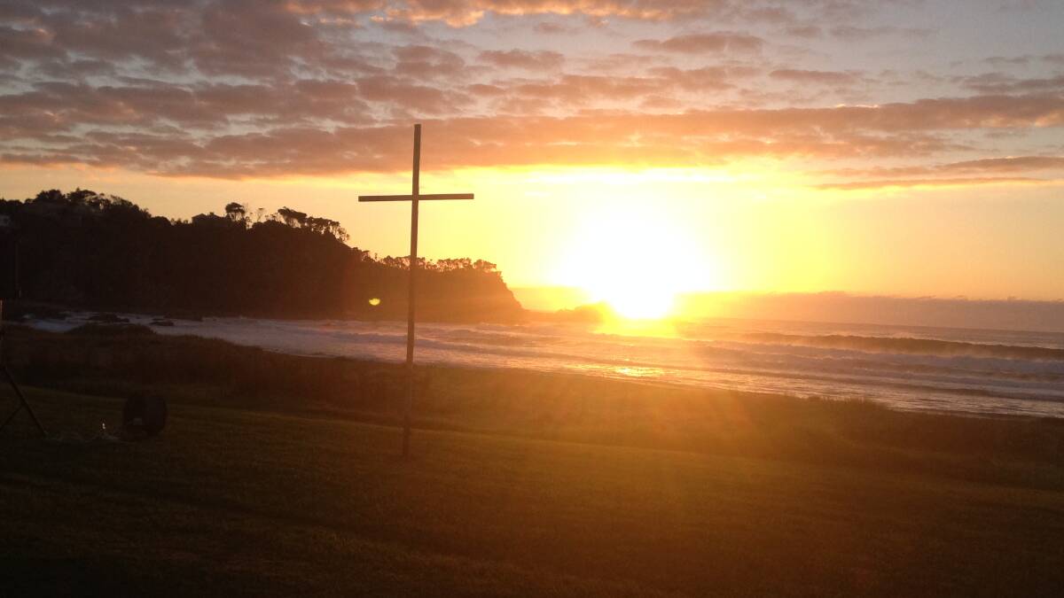 MALUA BAY: The annual Easter Sunrise Service was well attended at Malua Bay. 