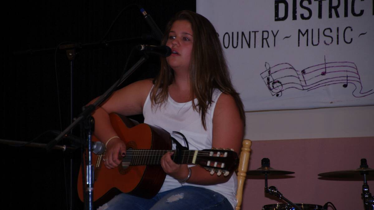 Ella Spurling of Bega was one of the talent quest entrants.