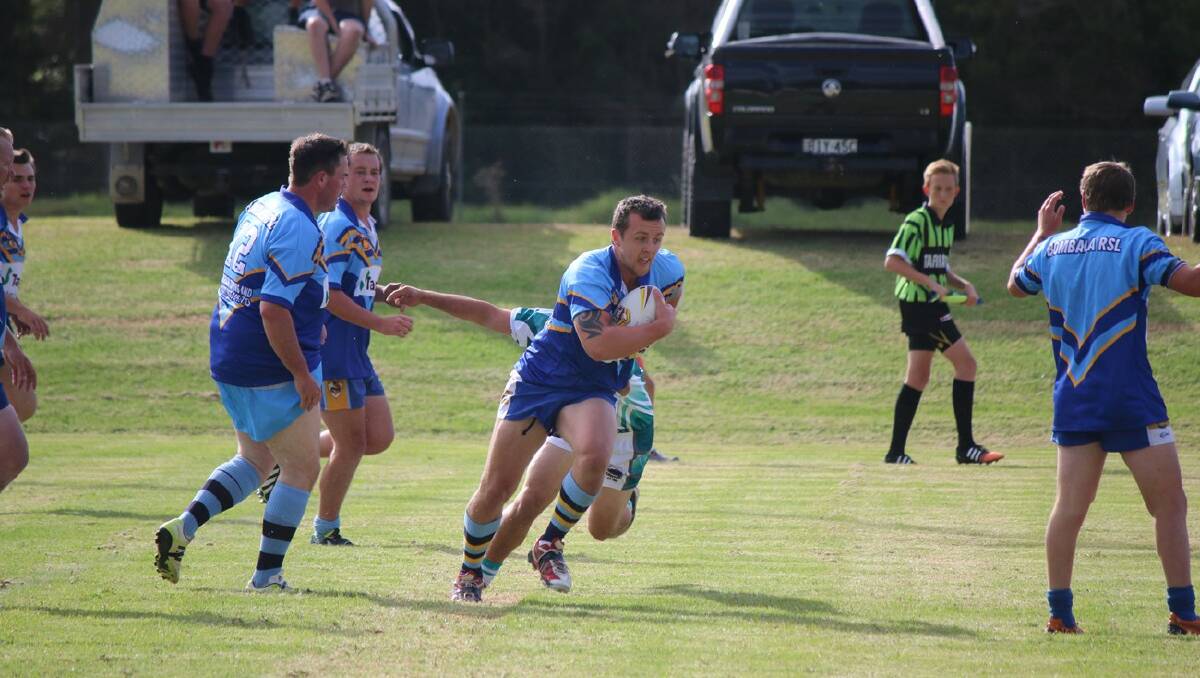 Paul Gimbert played in the Group 16s Nines Comp for Bombala.