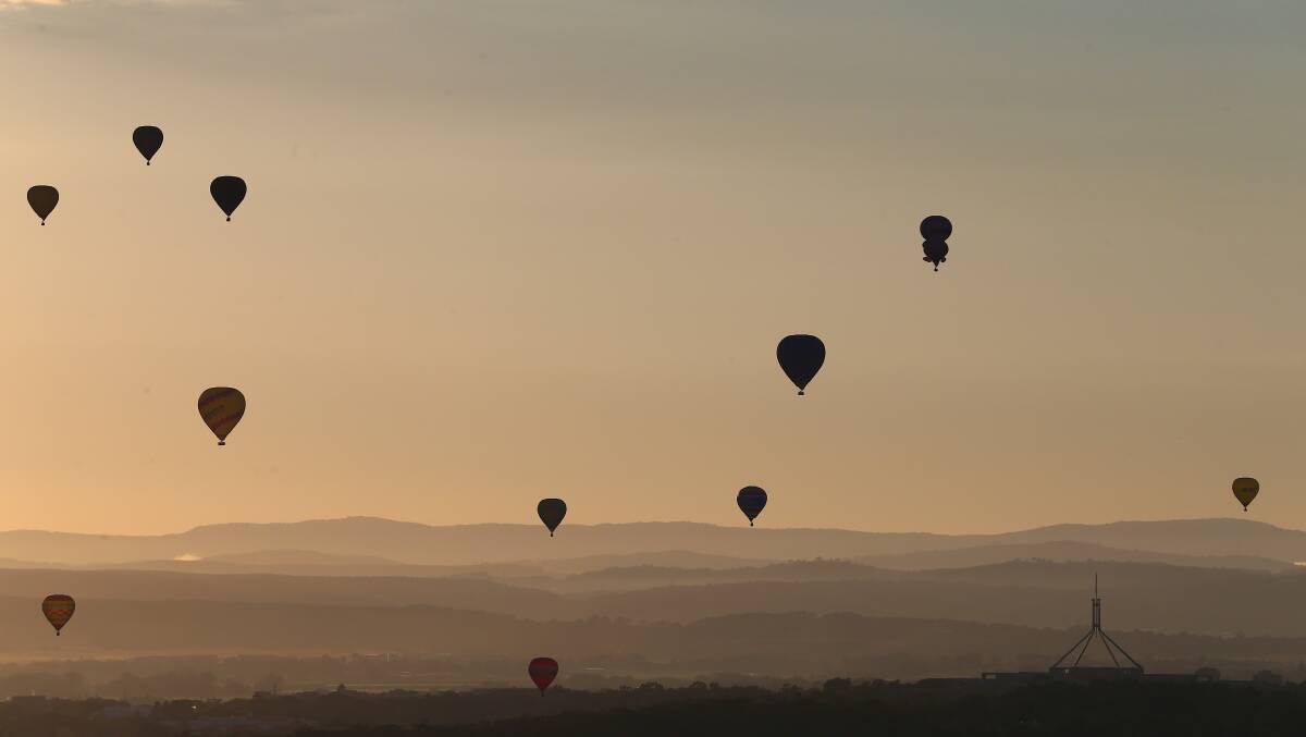 Canberra Balloon Spectacular. Photo: Alex Ellinghausen