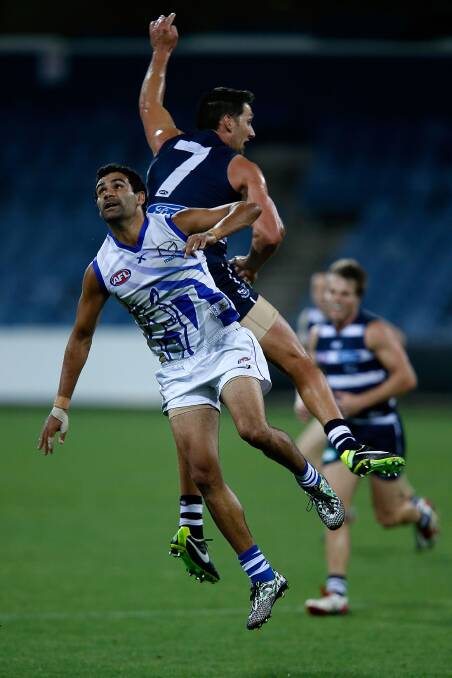 AFL Practice Match - North Melbourne vs Geelong. Picture: Getty
