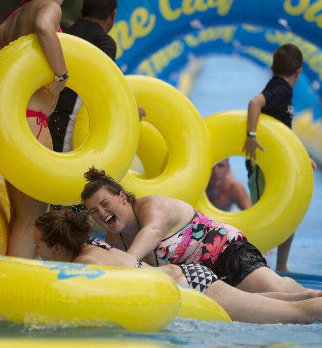 FUN IN THE SUN: The City Slider will be back in Wollongong this summer.